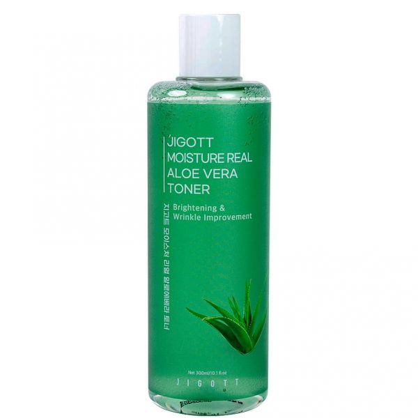 Jigott Moisture Real Aloe Vera Toner 300ml